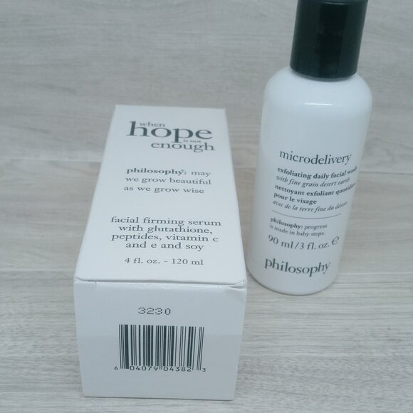 Philosophy When Hope is Not Enough Facial Firming Serum + Facial Wash - Picture 5 of 6